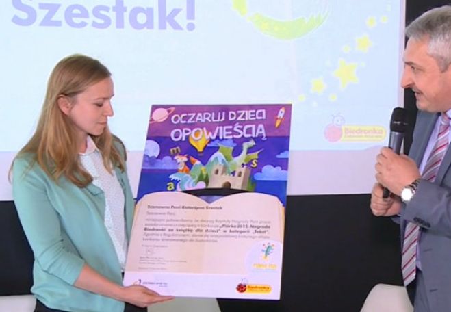 Autorka najlepszej książki dla dzieci otrzyma od Biedronki nagrodę 100 tys. zł