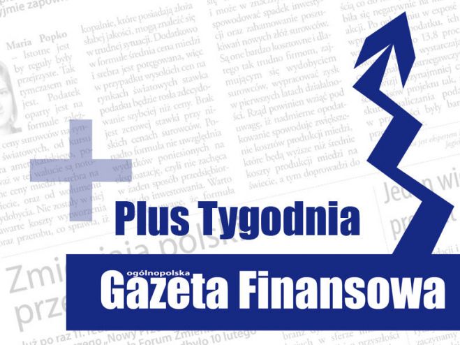 Maciej Świrski z Plusem Gazety Finansowej