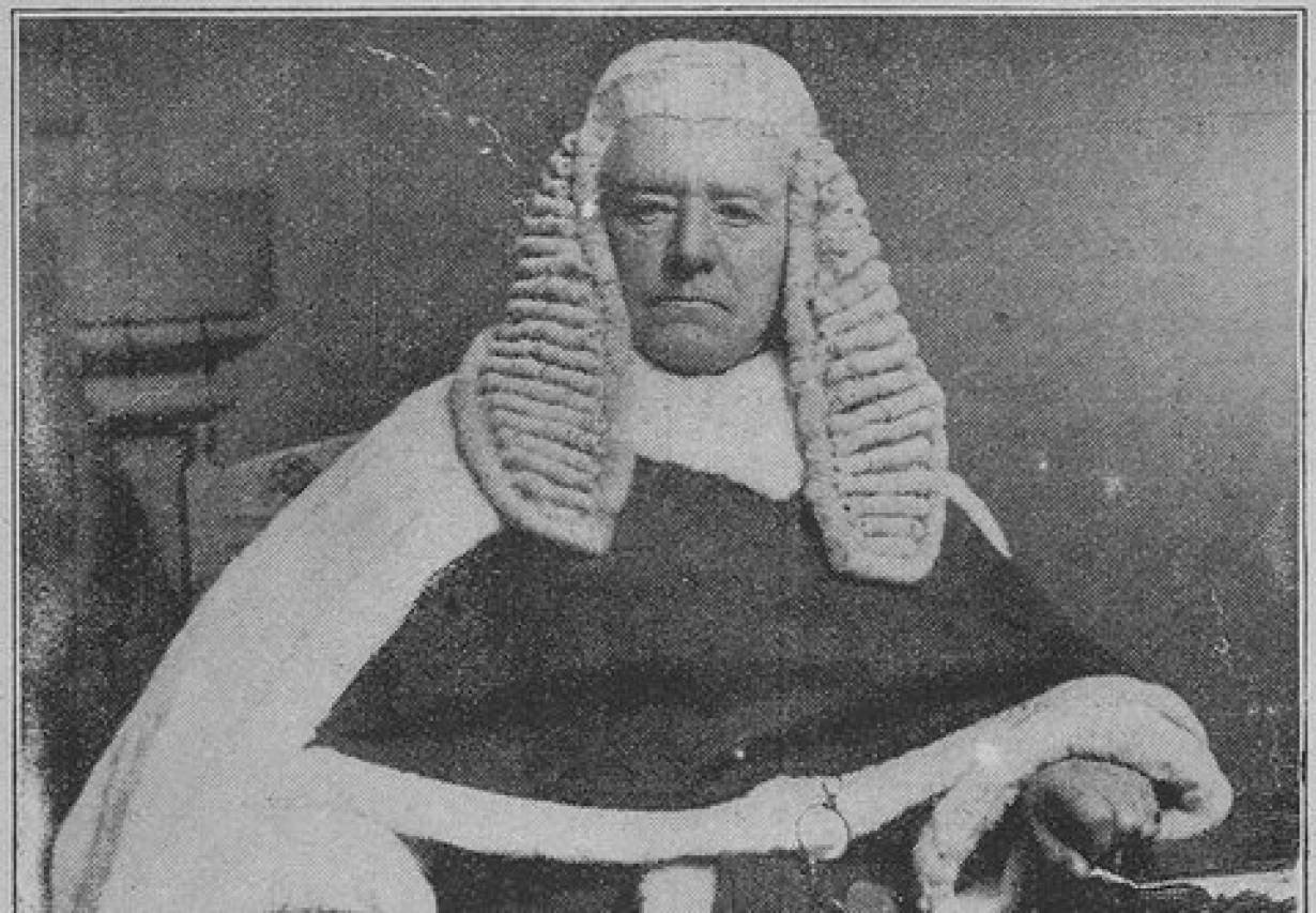 Henry Hawkins, angielski sędzia  Henry Hawkins, 1st Baron Brampton (1817-1907)