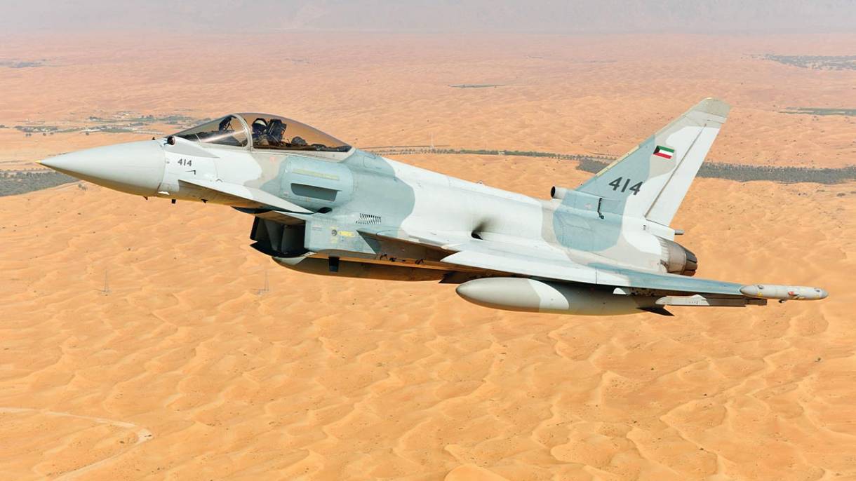 Eurofighter jako pierwszy został wyposażony w nowatorski radar Captor E-Scan ze wzmocnieniem fazy P3Eb
