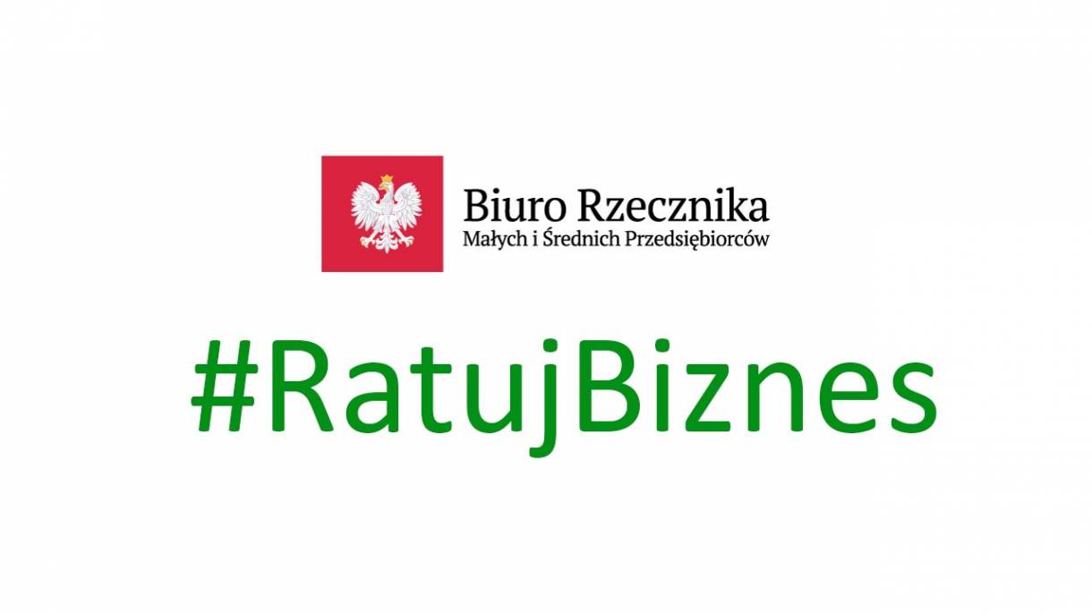 #RatujBiznes to akcja informacyjno-organizacyjna, której swoistym hubem jest strona internetowa www.rzecznikmsp.gov.pl/ratujbiznes