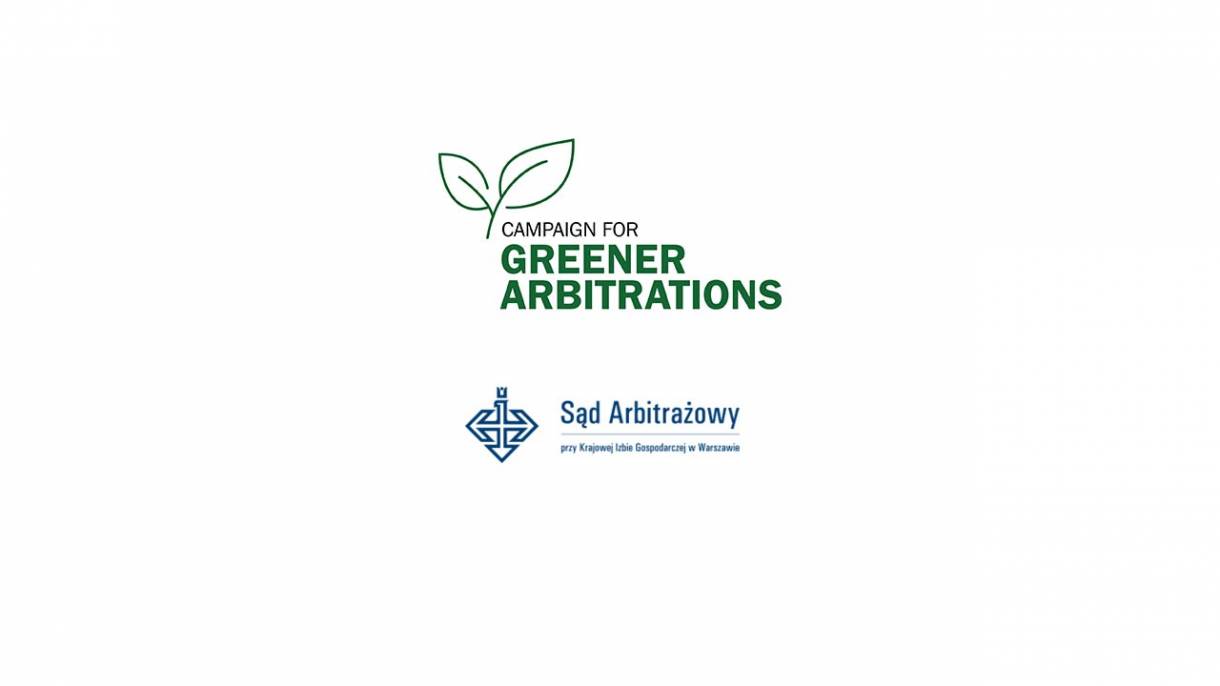 Sąd Arbitrażowy przy KIG dołączył do kampanii Green Arbitration