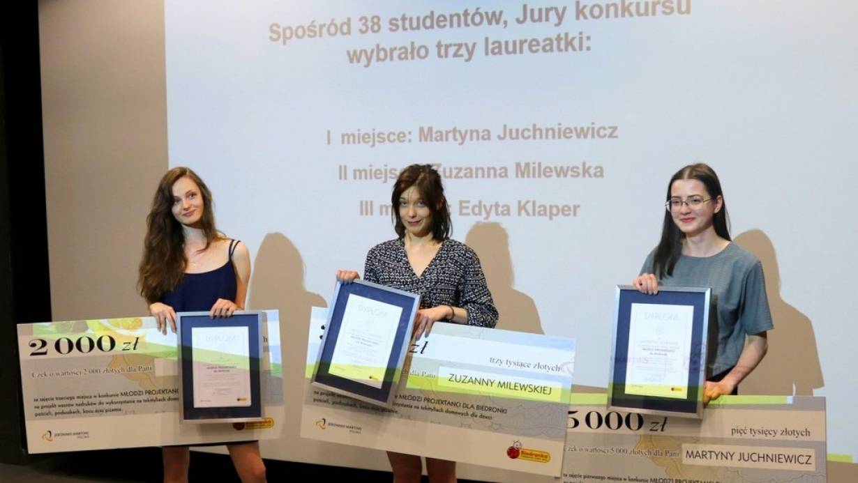 Piąta edycja konkursu „Młodzi projektanci dla Biedronki” rozstrzygnięta