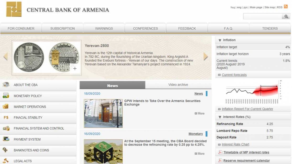 W dniu 18 września br. Zarząd GPW podpisał porozumienie z Centralnym Bankiem Armenii (CBoA) 