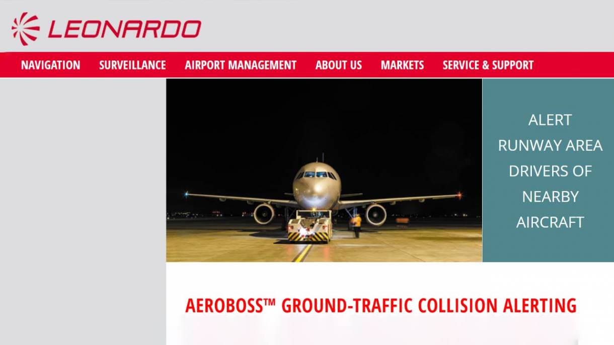 Leonardo wprowadza AeroBOSS - system ochrony pasów startowych i pasażerów