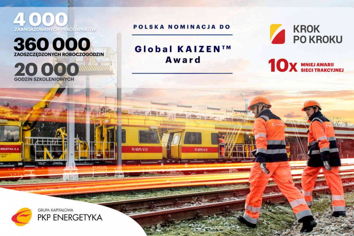 PKP Energetyka z nominacją do Global Kaizen Award