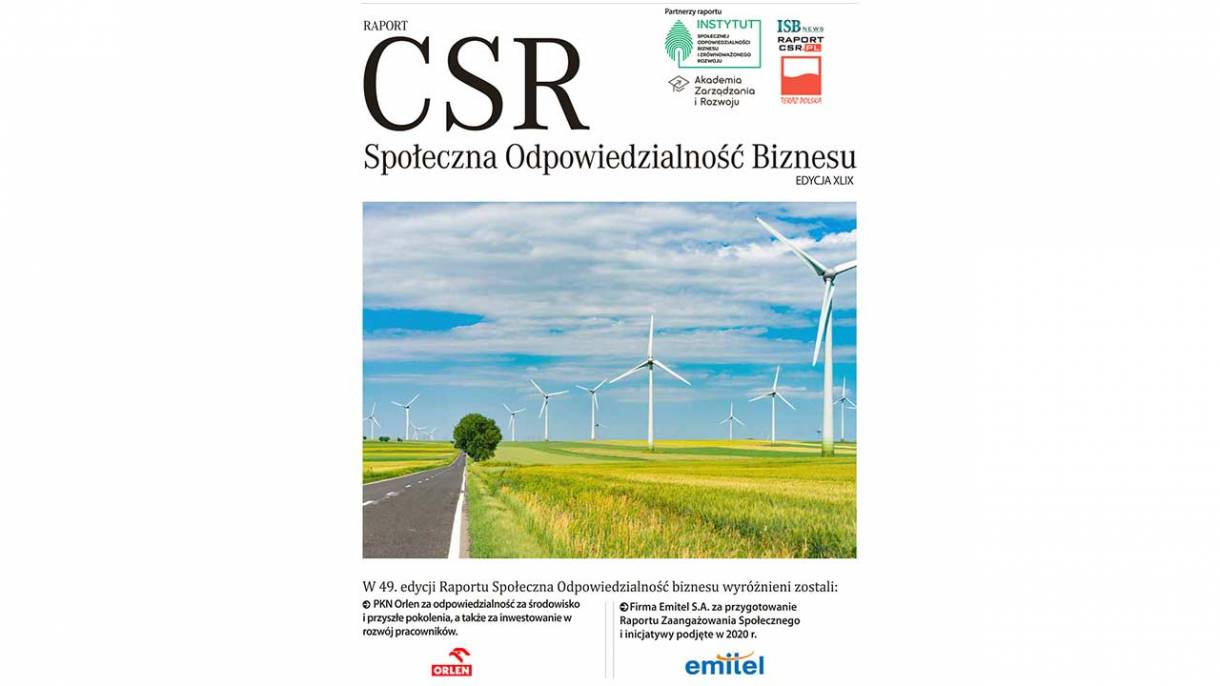Eksperci w Raporcie CSR: Europejski Zielony Ład może dodać nam energii