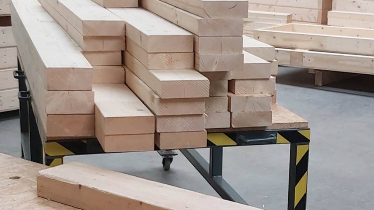 Konstrukcja drewniana zastosowana przy budowie osiedla wytworzona będzie przez spółkę Wood Core House