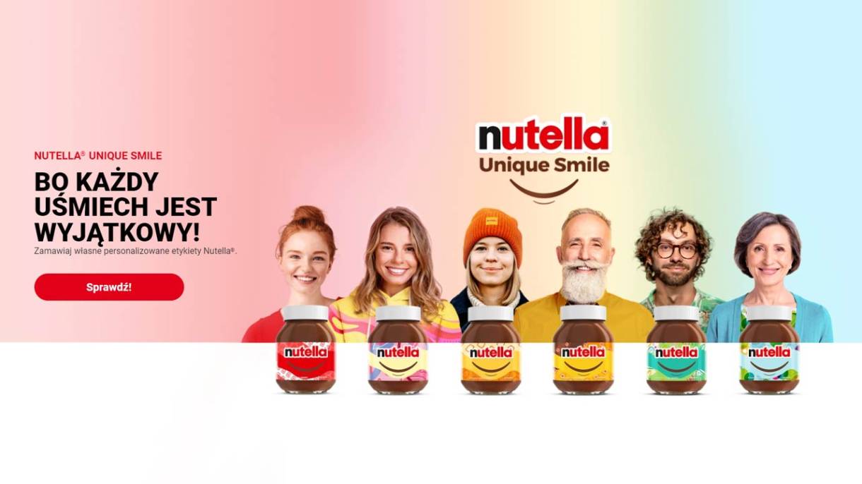 Każdy może stać się twarzą marki Nutella®