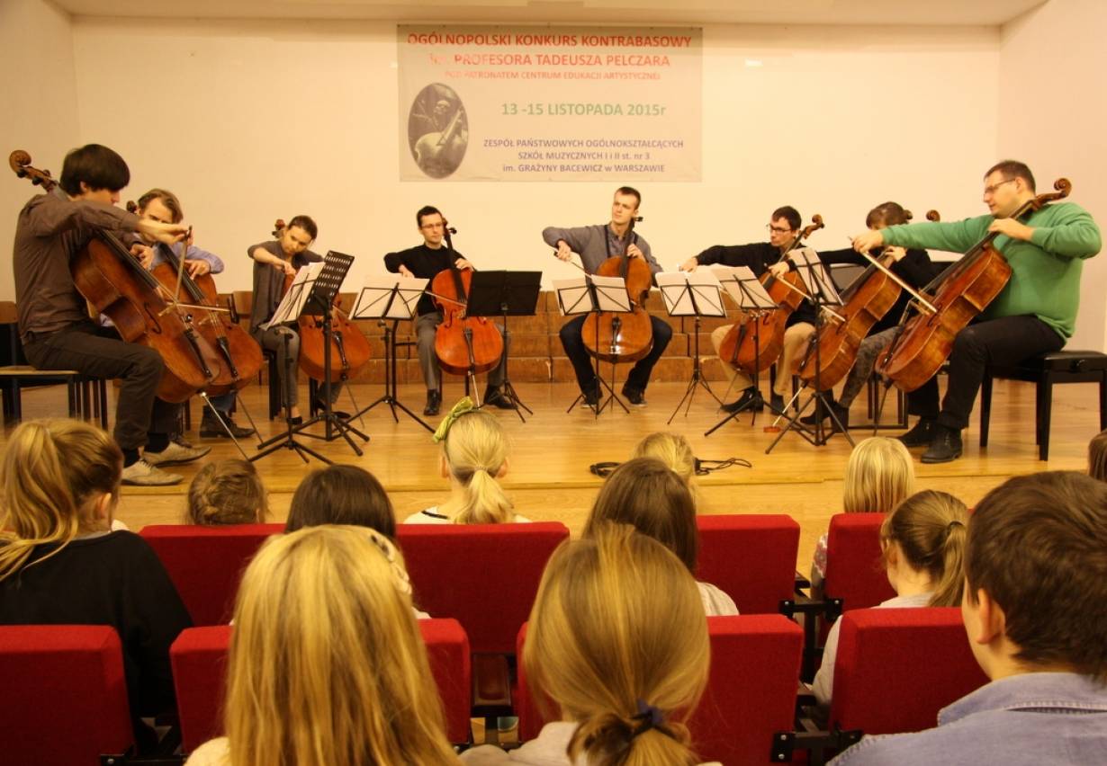 Koncert „Cellonet” w Wolskiej Szkole Muzycznej