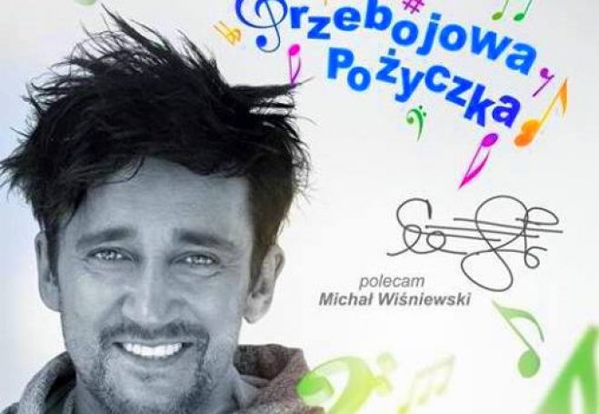 Michał Wiśniewski reklamuje „przebojową pożyczkę" w SKOK Wołomin