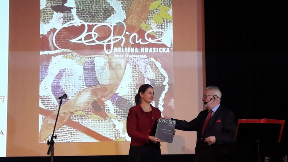 Album „Delfina Krasicka Życie i Twórczość” otrzymał wyróżnienie