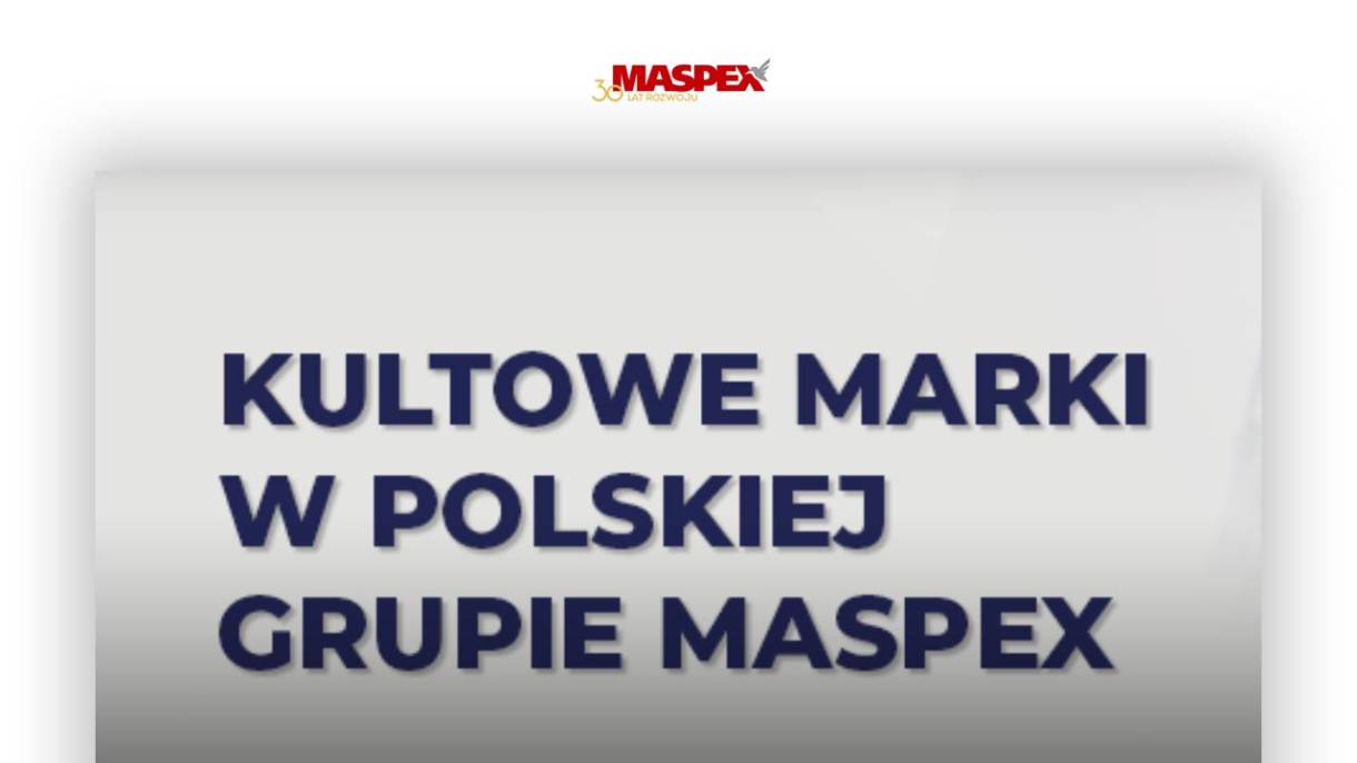 Produkty z portfolio Maspex powstają w 15 nowoczesnych zakładach produkcyjnych w Polsce i za granicą