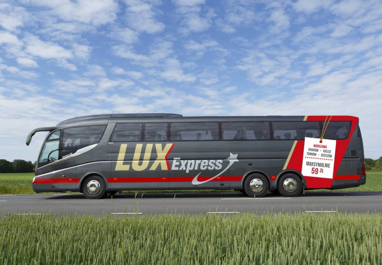 Luxusowy bus na nowych trasach
